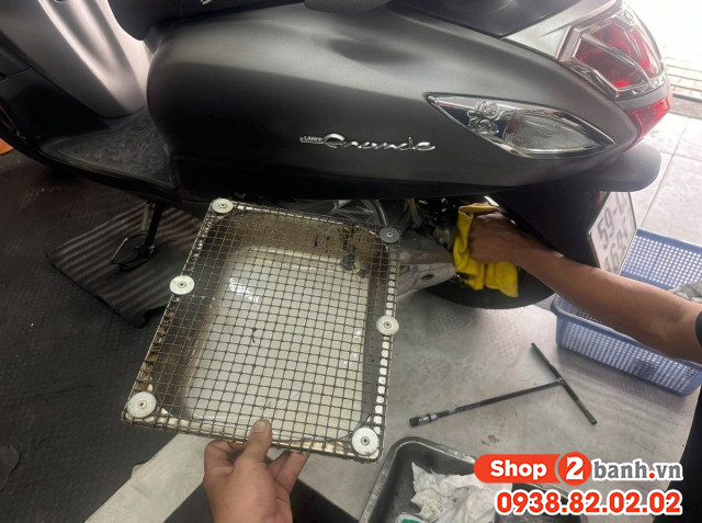 Xe ga grande bị ngập nước có cần thay nhớt lap hộp số không - 2