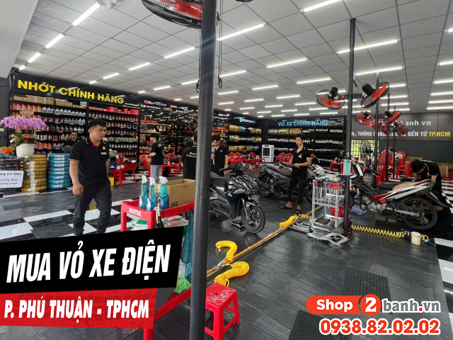 Mua vỏ xe điện ở đâu uy tín giá tốt p phú thuận tphcm - 1