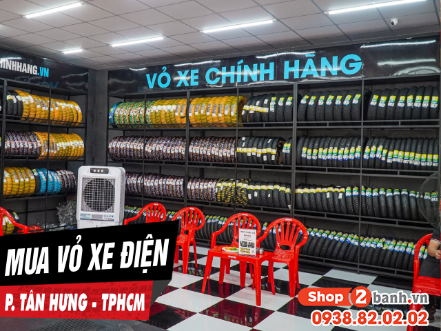 Mua vỏ xe điện ở đâu uy tín giá tốt p tân hưng tphcm - 1