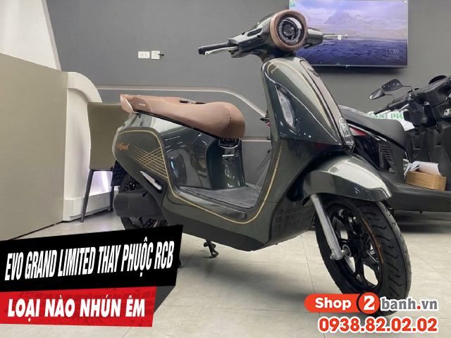 Phuộc rcb cho xe điện evo grand limited loại nào chạy nhún êm - 1