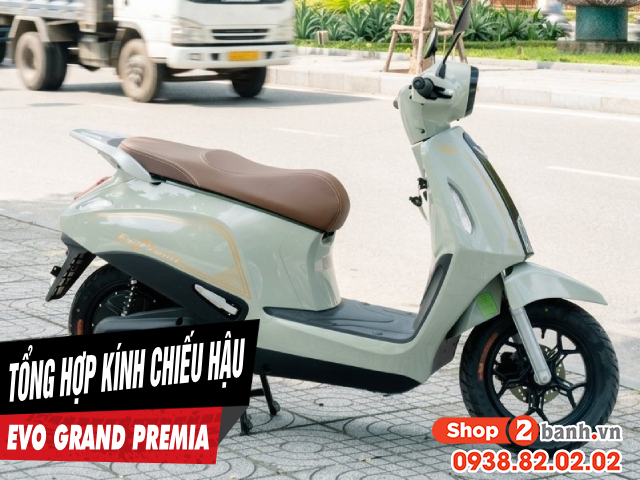 Tổng hợp kính chiếu hậu đẹp cho xe điện evo grand premia mới hiện nay - 1