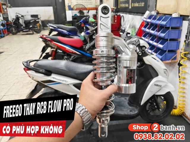 Xe freego thay phuộc rcb flow pro 330mm có phù hợp không - 1