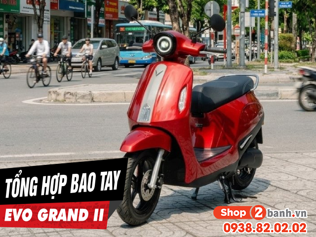 Tổng hợp bao tay êm và bám tốt cho xe điện evo grand ii mới hiện nay - 1