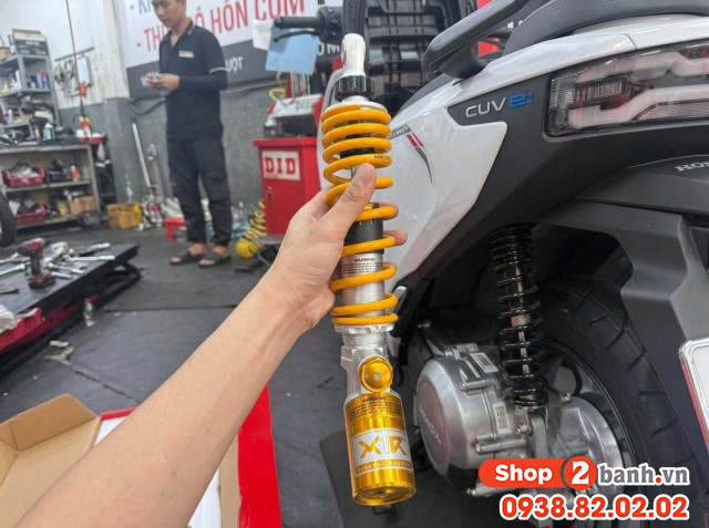 Xe điện cuv e thay phuộc x1r gt3 325mm có phù hợp không - 2