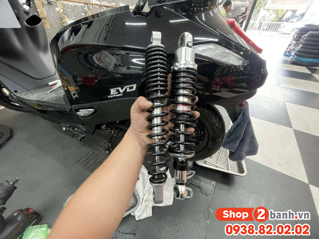 Thông số phuộc sau xe điện evo grand ii cao bao nhiêu - 5
