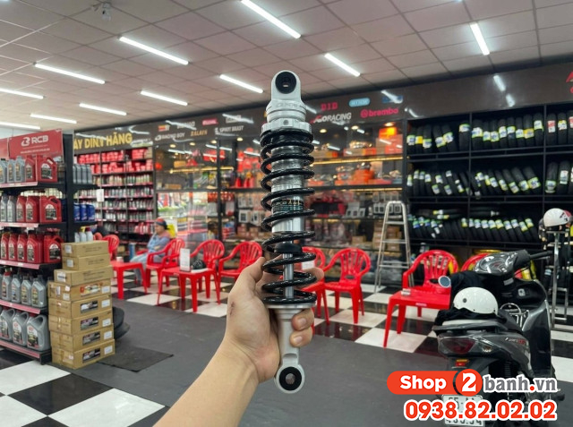 Phuộc sau xe điện evo grand ii chạy bị sàng lắc nên thay loại nào tốt hơn - 3