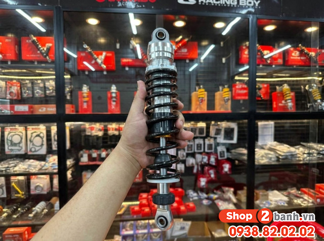 Phuộc sau xe điện evo grand ii chạy bị sàng lắc nên thay loại nào tốt hơn - 5