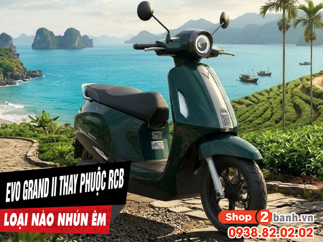 Phuộc rcb cho xe điện evo grand ii loại nào chạy nhún êm - 1