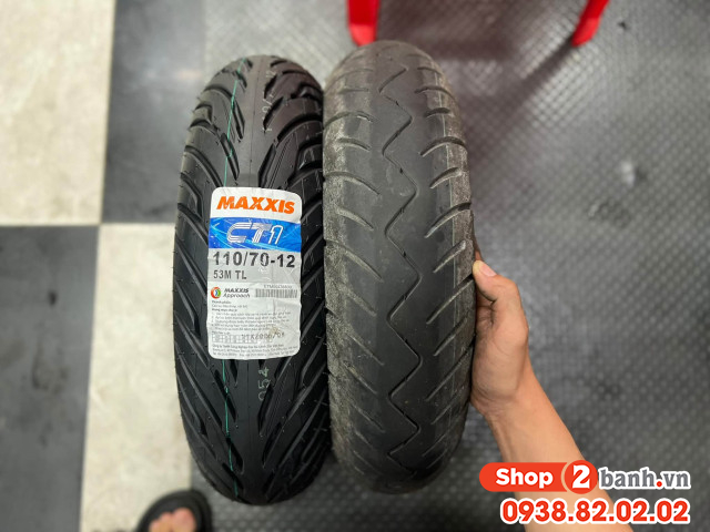 Xe điện datbike era e1 thay vỏ maxxis ct1 bám đường tốt không - 2
