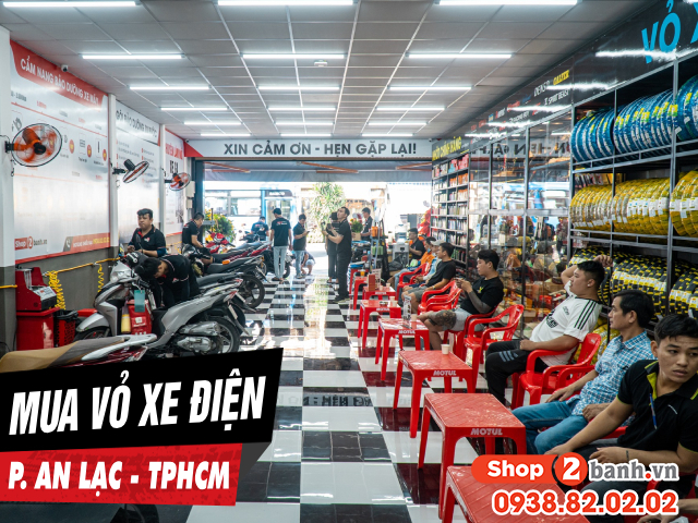 Mua vỏ xe điện ở đâu uy tín giá tốt p an lạc tphcm - 1