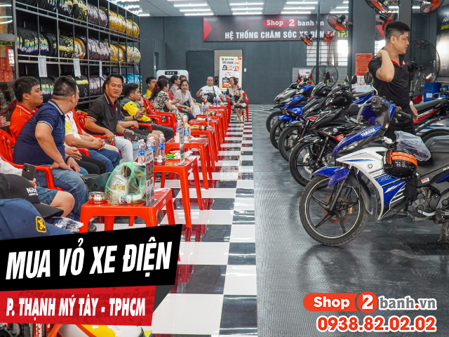 Mua vỏ xe điện ở đâu uy tín giá tốt p thạnh mỹ tây tphcm - 1