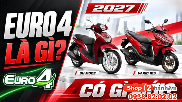 Xe máy honda nào đạt chuẩn khí thải euro 4 - 3