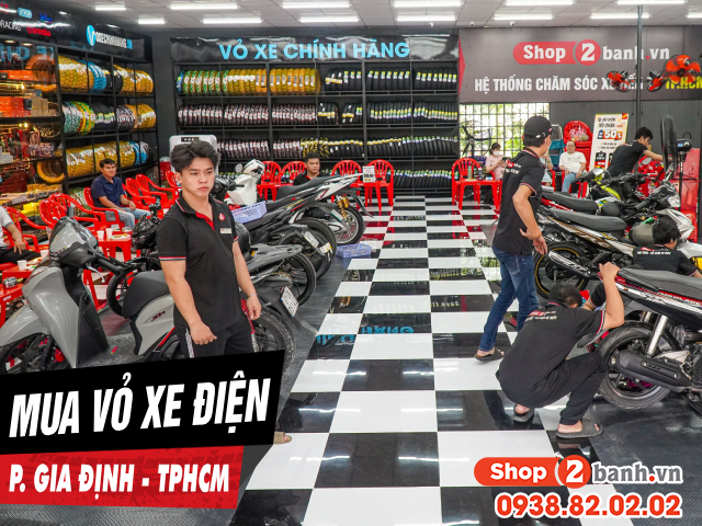 Mua vỏ xe điện ở đâu uy tín giá tốt p gia định tphcm - 1