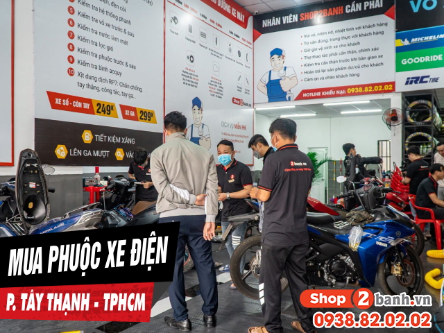 Mua phuộc xe điện ở đâu uy tín giá tốt p tây thạnh tphcm - 1