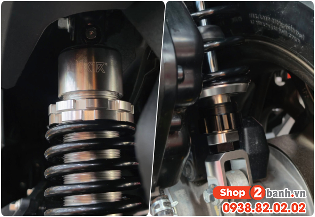 Xe pcx 160 thay phuộc x1r d2 350mm có phù hợp không - 2