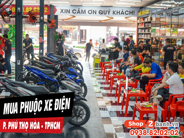 Mua phuộc xe điện ở đâu uy tín giá tốt p phú thọ hòa tphcm - 1