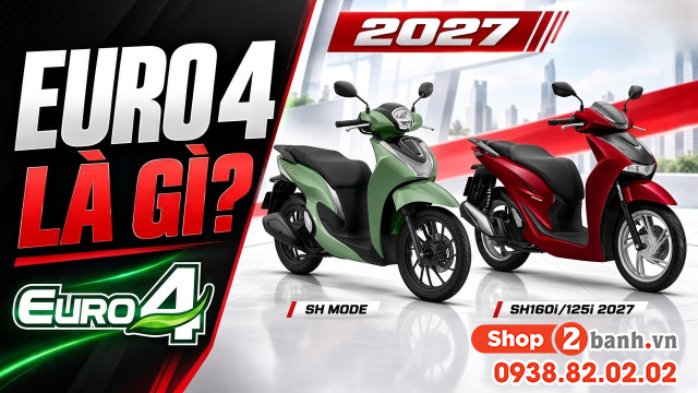 Tiêu chuẩn euro 4 trên xe máy honda là gì - 1