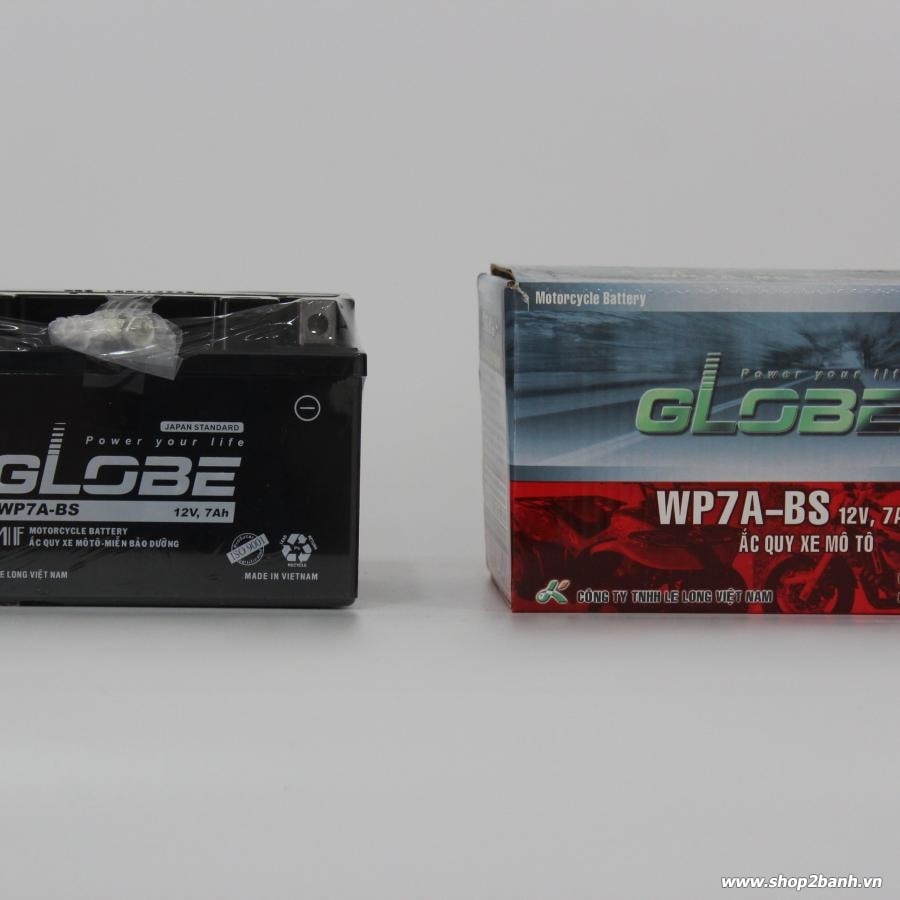 Bình ắc quy Globe WP7A-BS 
