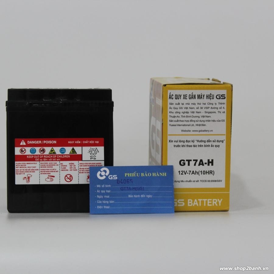 Bình ắc quy GS GT7A-H