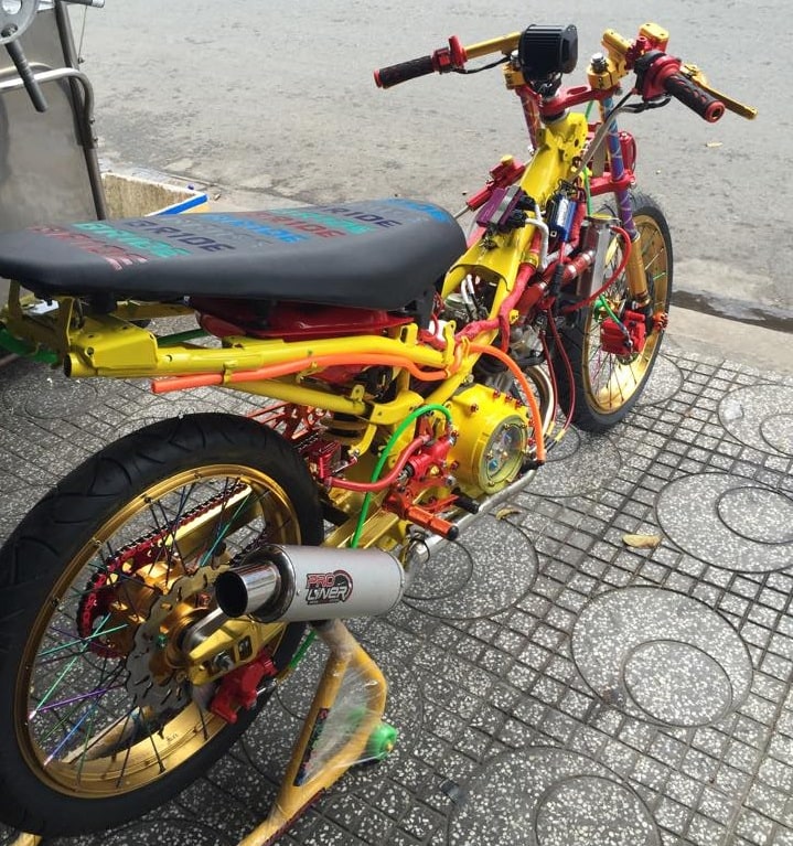 Exciter 150 lên full đồ chơi nổi bật của biker Kiên Giang  Shop2banhvn