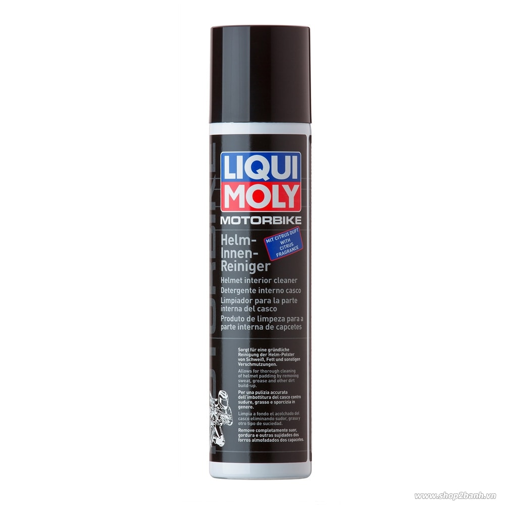 Chai vệ sinh nón bảo hiểm, đồ bảo hộ Liqui Moly Helmet Interior Cleaner