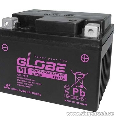 Bình ắc quy globe wtz5s - 1