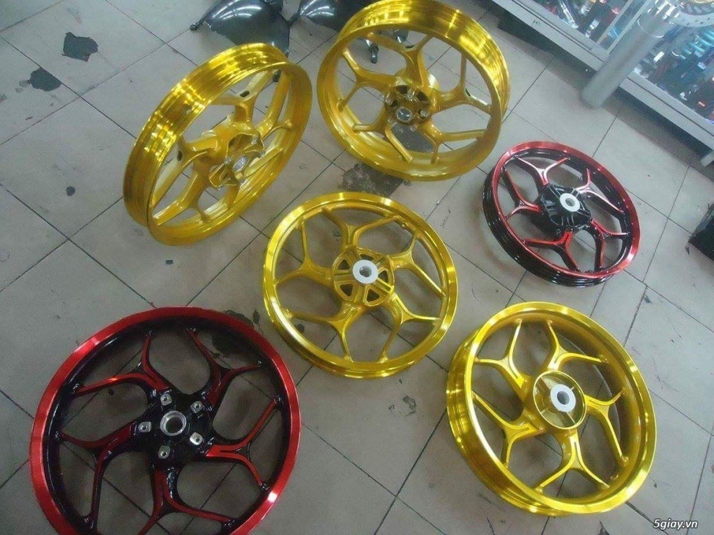 Mâm Asio bản to dành cho Exciter 150