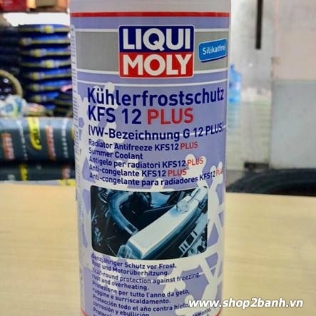 Nước làm mát Liqui Moly đỏ pha 1:1
