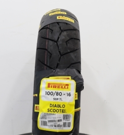 Vỏ Pirelli 100/80-16 Diablo Scooter