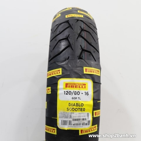 Vỏ Pirelli 120/80-16 Diablo Scooter