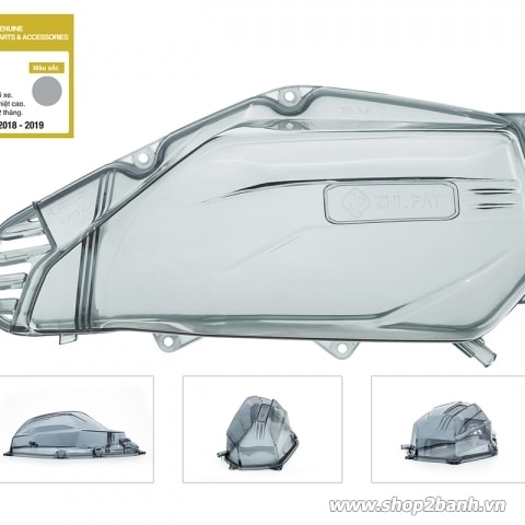 Ốp Lọc Gió Trong Suốt Zhi.Pat dành cho Vario, Click 2019 Chính Hãng