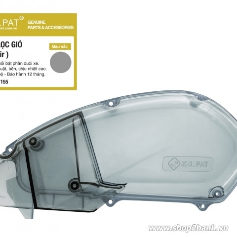 Ốp lọc gió trong suốt Zhi.Pat dành cho Yamaha NVX chính hãng