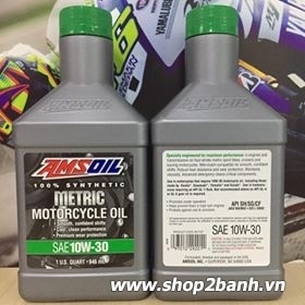Nhớt Amsoil 10W30 Synthetic Metric 946ml