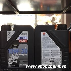 Nhớt Liqui Moly Motorbike Street 4T 10W30 1l