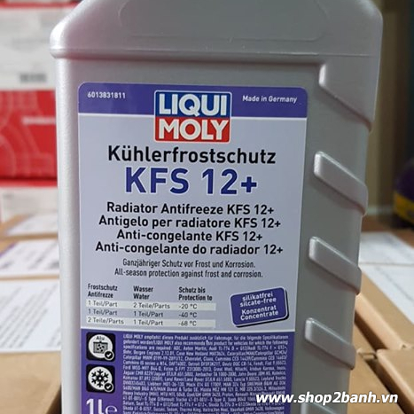 Nước làm mát Liqui Moly đỏ pha 1-1