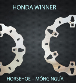 Đĩa thắng sau K-Driven Móng Ngựa (chính hãng) cho Honda Winner
