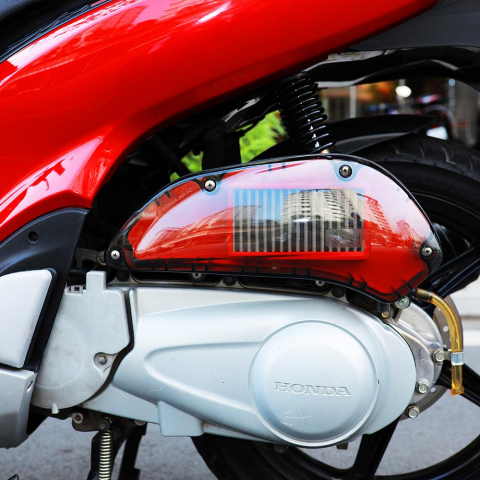 Ốp Lọc Gió Trong Suốt Zhi.Pat cho SH ý, @, Dylan, PS Chính Hãng