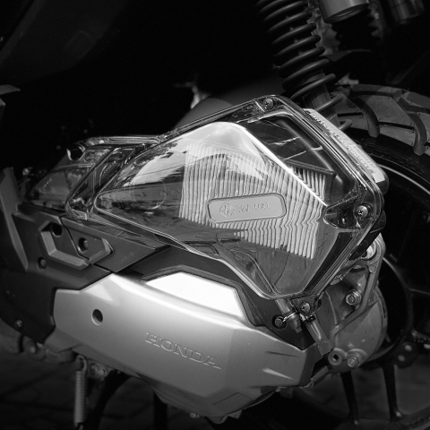 Ốp Lọc Gió Trong Suốt Zhi.Pat dành cho Honda ADV, PCX mới Chính Hãng