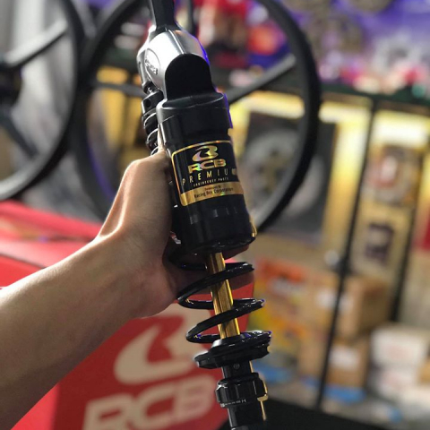 Phuộc RCB VS ty vàng cho Wave, Dream, Future, Axelo... chính hãng