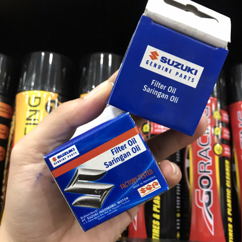 Lọc nhớt chính hãng Suzuki Raider, Satria, Belang, FX 125, Viva 110 