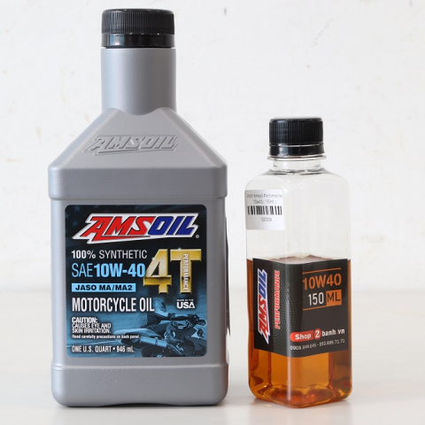 Nhớt chiết lẻ Amsoil 10W40 Performance (150ml)