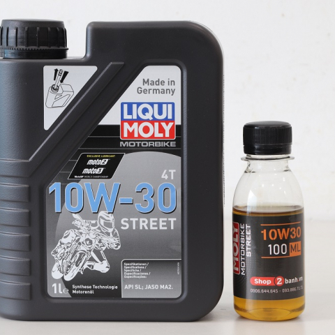 Nhớt chiết lẻ Liqui Moly Motorbike Street 4T 10W30 (100ml)