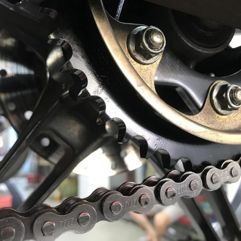 Sên TFX có phốt cao su chính hãng (DID 428 VIX)