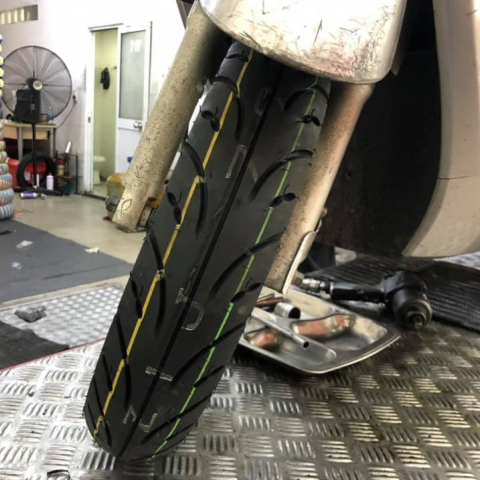 Vỏ Dunlop D307 size 90/90-12