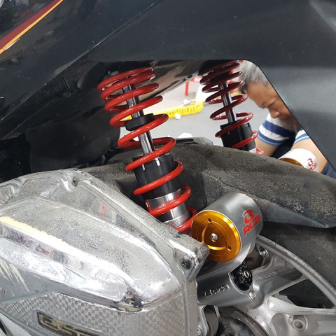 Phuộc RCB SB-3 bình dầu cho Air Blade, PCX, NVX, Nouvo