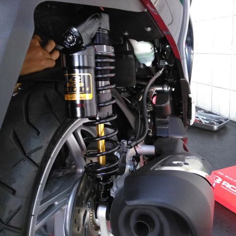 Phuộc RCB VD ty vàng cho SHVN chính hãng