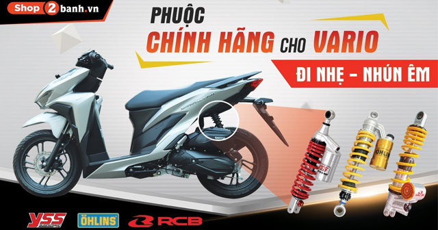 Nên chọn mua phuộc sau xe Vario loại nào tốt nhất?