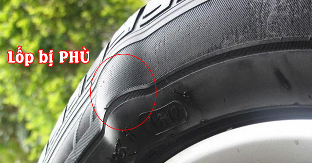 Tại sao lốp xe máy bị phù và cách xử lí như thế nào?