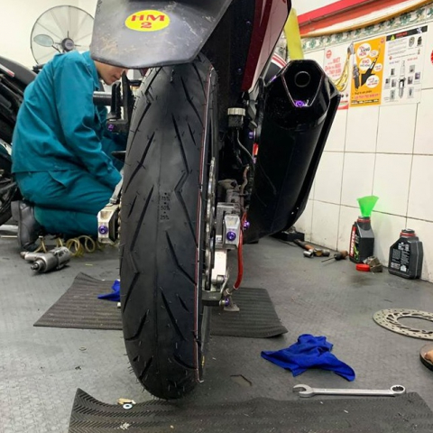 Vỏ xe Camel 563 size 120/70-17