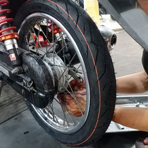 Vỏ xe Camel 563 size 80/90-17